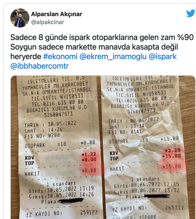 İBB yüzde 100 zam yaptı! İspark ücretlerine gelen zam vatandaşı isyan ettirdi: Yasak değnekçi İspark - Resim: 2