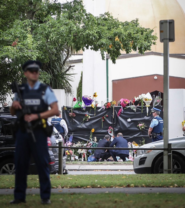 Katliamın ardından Türk heyeti Yeni Zelenda'da - Resim: 1