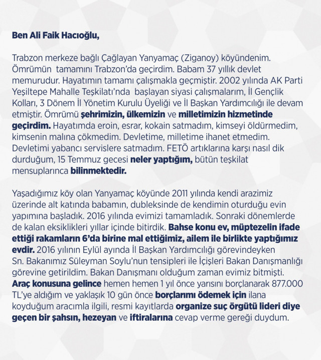 Sedat Peker 'milyonluk arabası var' demişti 'danışman' Ali Faik Hacıoğlu açıkladı - Resim: 0