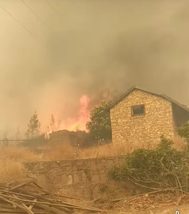 İzmir Foça'daki orman yangını devam ediyor 20 ev tahliye edildi - Resim: 3
