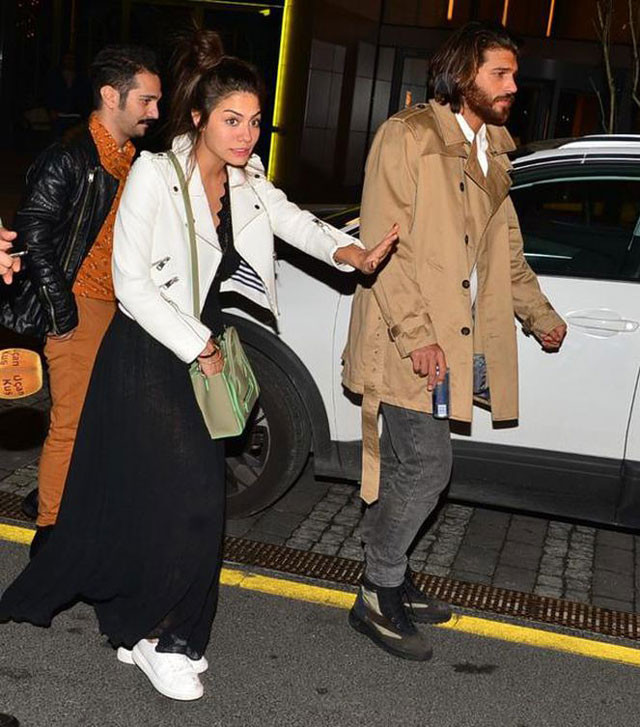 Erkenci Kuş'un yıldızları fena yakalandı Demet Özdemir Can Yaman aşkı böyle belgelendi - Resim: 4