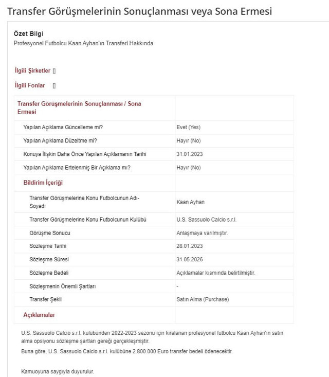 Galatasaray, Kaan Ayhan'ın bonservisini satın aldı! İşte Sassuolo'ya ödenen rakam... - Resim: 1