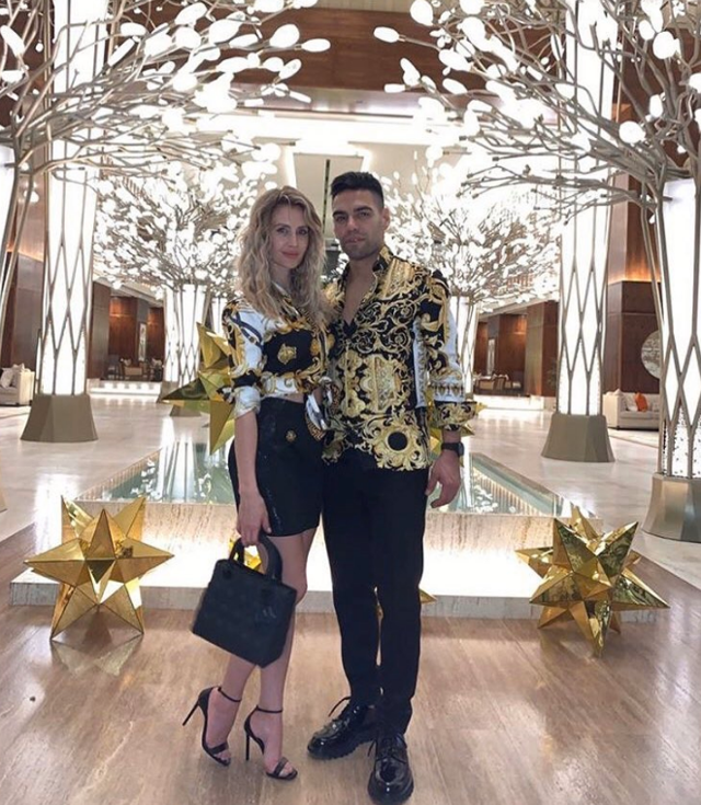 Radamel Falcao'nun kıyafeti olay oldu - Resim: 0