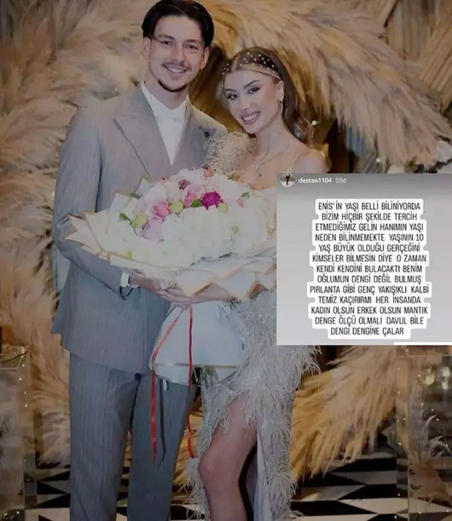 Enis Destan nişanlandı, annesi çıldırdı: Evlenecek başka biri mi yok! Şu kıyafete bakın - Resim: 0