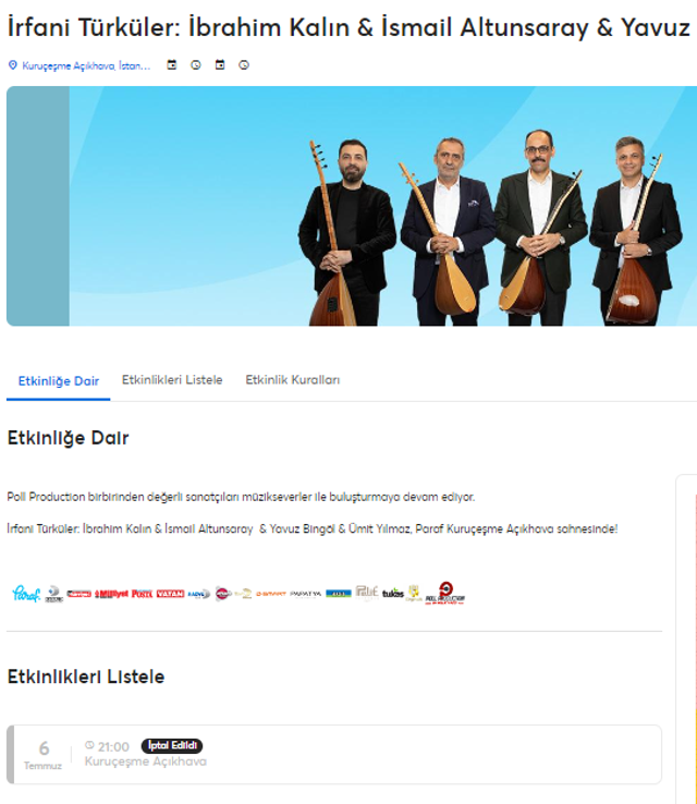 MİT başkanı olması gündemde! İbrahim Kalın konsere çıkacak mı? - Resim: 0