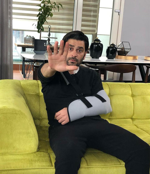 Talihsiz Kaza! EDHO'nun yıldızı Ozan Akbaba'nın köprücük kemiği kırıldı - Resim: 1