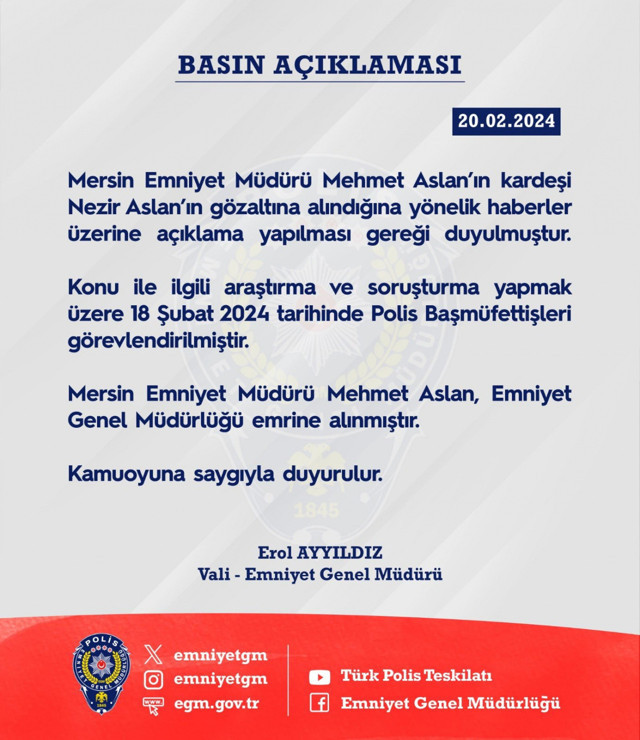 Mersin Emniyet Müdürü Mehmet Aslan görevden alındı! Kardeşi kaçakçılık yaparken yakalandı - Resim: 2