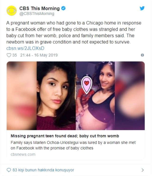 Hamile kadını boğarak öldürüp bebeğini aldı - Resim: 0