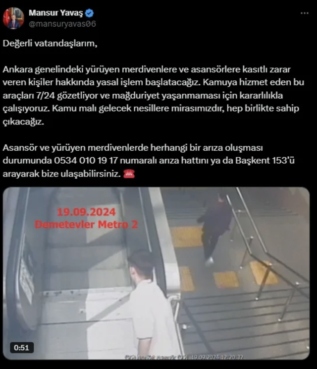 Mansur Yavaş bu görüntülerle vatandaşı uyardı: "Yasal işlem başlatacağız" - Resim: 1