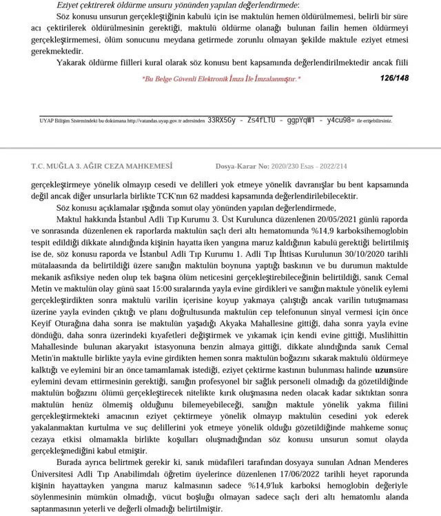 Pınar Gültekin cinayeti davasında gerekçeli karar açıklandı canavarca hisle hareket edilmedi - Resim: 0