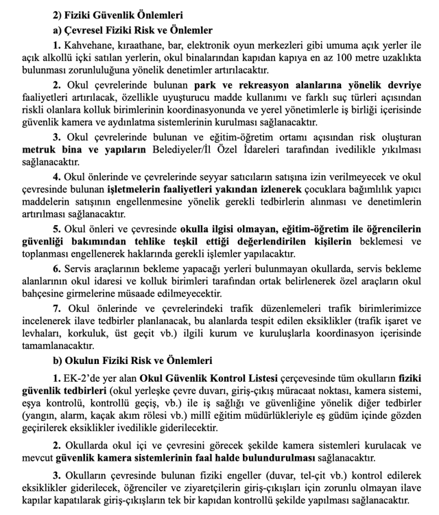 İçişleri Bakanlığı 81 ile genelge gönderdi! Okullarda yeni dönem resmen başladı - Resim: 2