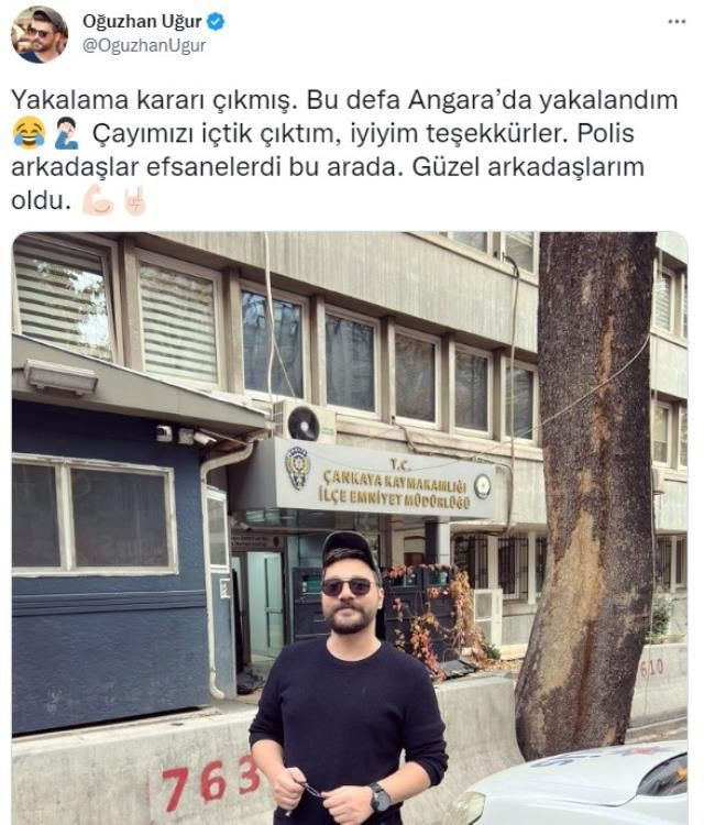 Oğuzhan Uğur gözaltına alındı Emniyet'in önünden paylaşım yaptı - Resim: 3