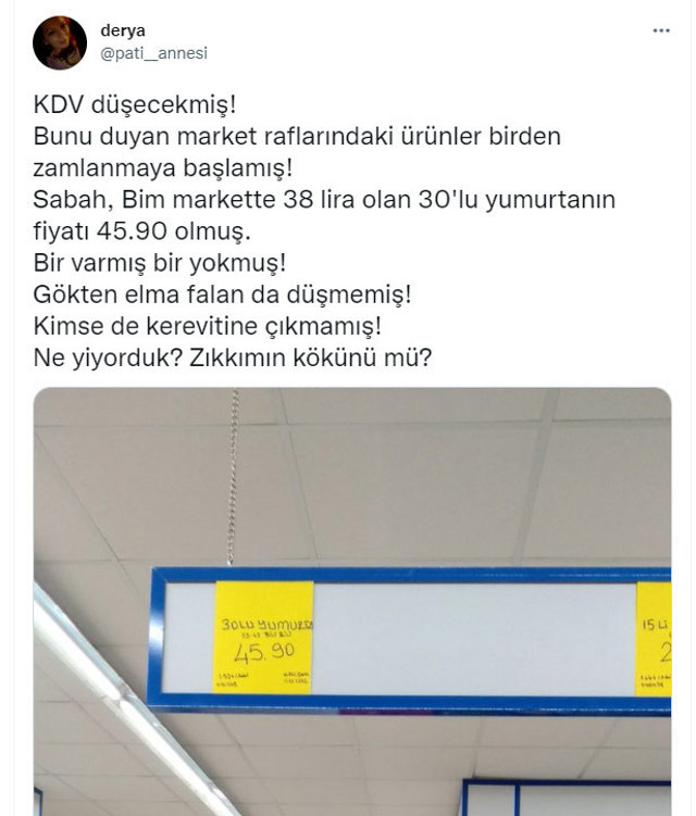 Müşteriler isyan etti! KDV inmeden BİM bindirdi - Resim: 2