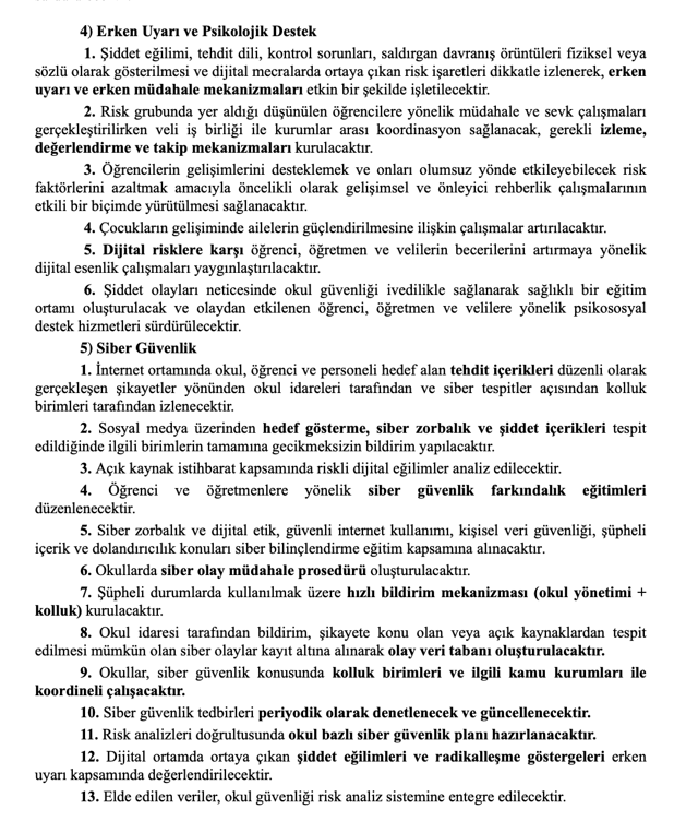 İçişleri Bakanlığı 81 ile genelge gönderdi! Okullarda yeni dönem resmen başladı - Resim: 4