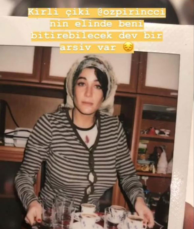 Berrak Tüzünataç'tan olay paylaşım! "Elinde beni bitirecek arşiv var" - Resim: 2