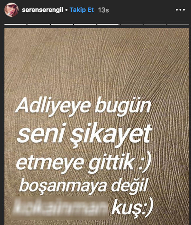 Seren Serengil ile Yaşar İpek arasında neler oluyor? Takipten çıkarma ve mahkeme... - Resim: 4