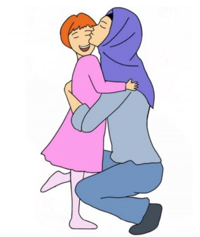 MEB'in tartışılan 'başörtülü ve açık anne' resimleri! Bakanlık soruşturma başlattı - Resim: 2