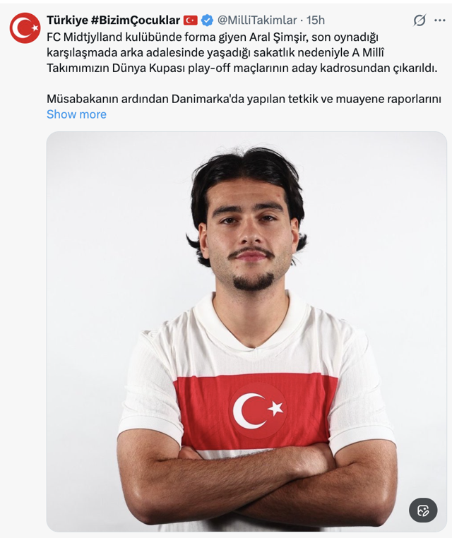 Milli takımda sakatlık! Romanya maçı öncesi kadrodan çıkarıldı - Resim: 0