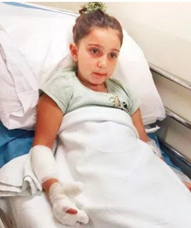 İstanbul'da MR çektikleri 7 yaşındaki Elif'i yaktılar! - Resim: 0