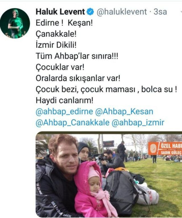 Gelen tepkilere bakın ne dedi! Haluk Levent Suriyeli çocuklar için yardım çağrısı yaptı - Resim: 2