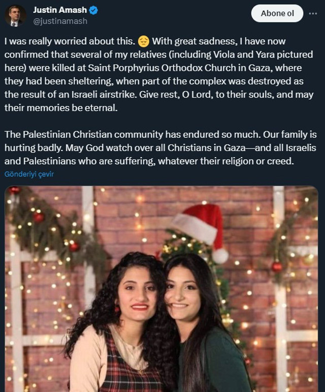 İsrail içinde 12 bin sivilin olduğu hastaneyi vuracak! Hamas 2 ABD'li esiri serbest bıraktı - Resim: 0