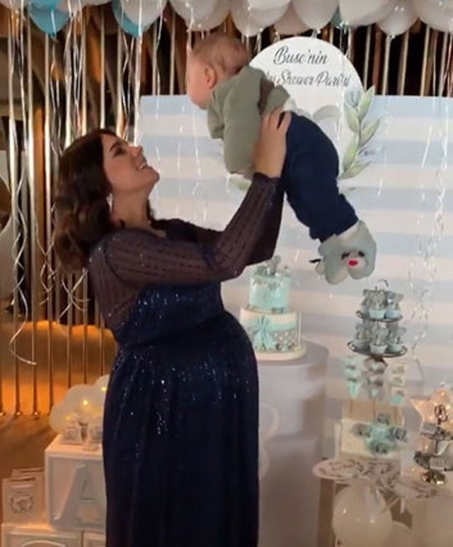 Alişan ve Buse Varol çiftinden Baby Shower partisi - Resim: 4