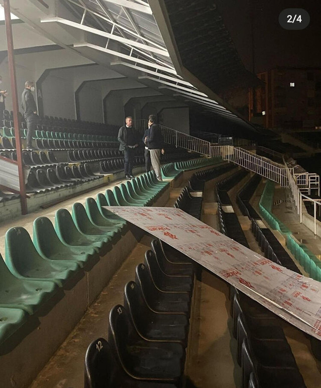 Denizlispor Beşiktaş maçında çit çekip loca yaptılar - Resim: 2