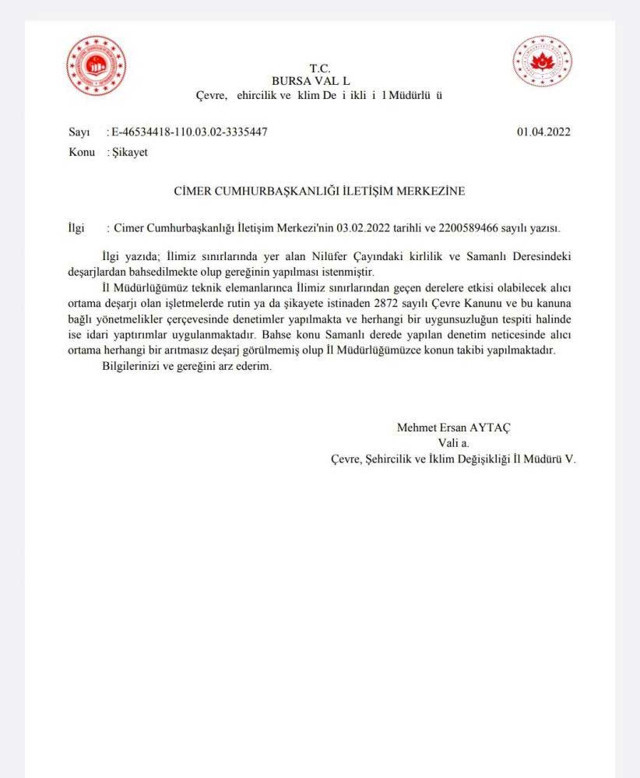 Ölüm saçan dereye 'tertemiz akıyor' raporu verdiler CİMER'i de kandırdılar - Resim: 1
