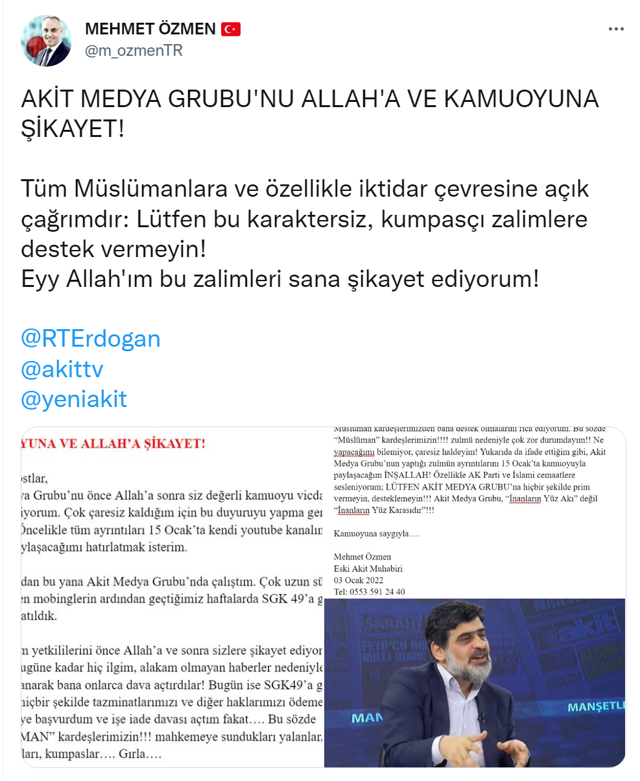 'Kemal Kılıçdaroğlu idam edilmeli' demişti! Akit TV ekran yüzü Mehmet Özmen işten atıldı - Resim: 0