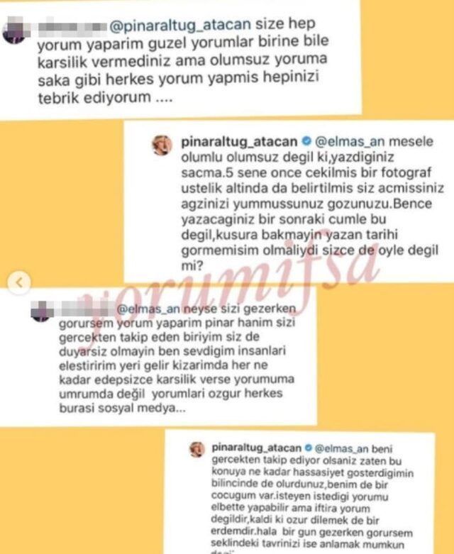 Pınar Altuğ'un takipçisiyle mesajları olay! Bir bir anlattı yine de vazgeçmedi - Resim: 4