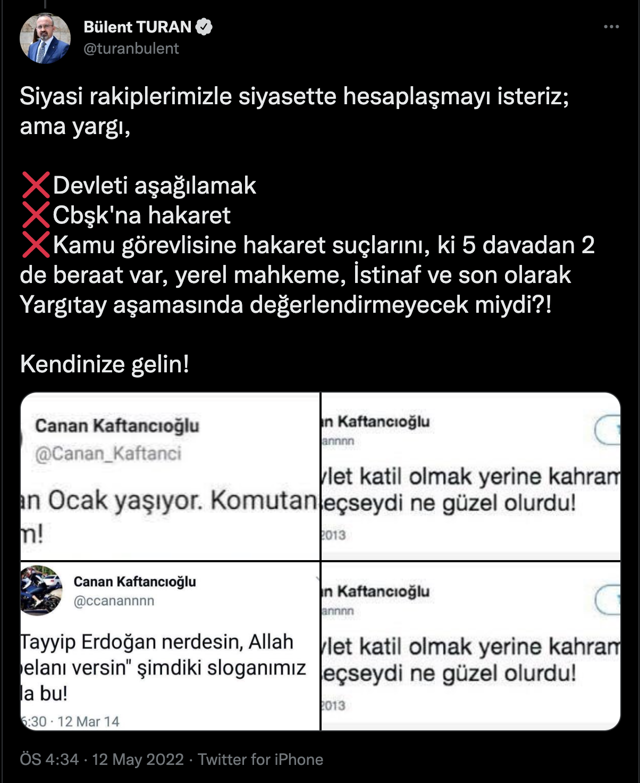 AK Parti'den Canan Kaftancıoğlu ile ilgili ilk açıklama! Kendinize gelin! Yargı suçları değerlendirmeyecek mi? - Resim: 0