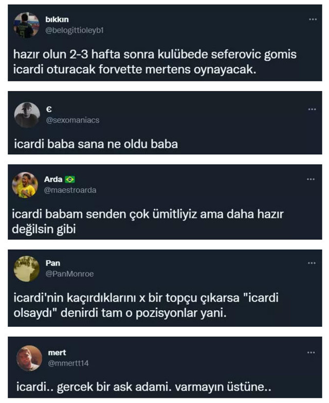 Mauro Icardi'ye bir haller olmuş kaçırdığı gol sonrası sosyal medya yıkıldı - Resim: 3