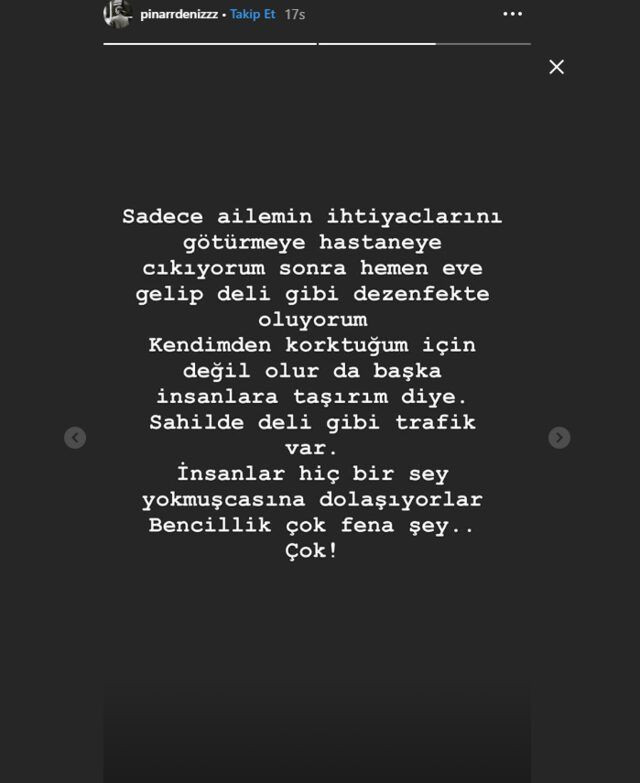 Pınar Deniz'in ailesi Coronavirüsten karantinaya alındı! Instagram'dan isyan etti - Resim: 3