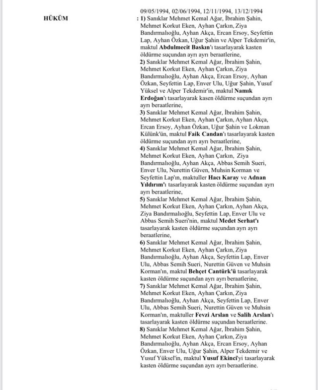 Mehmet Ağar hakkındaki 'JİTEM'den beraat ' kararı bozuldu! Sedat Peker'in hedefindeydi - Resim: 2