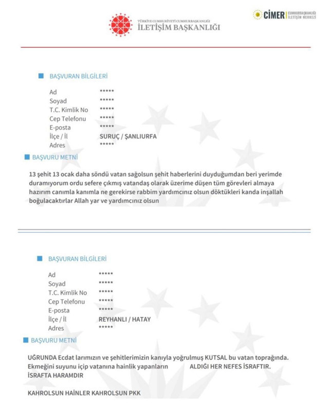 Cimer'e PKK operasyonlarına gönüllü katılmak için başvuru yağdı Fahrettin Altun paylaştı - Resim: 0