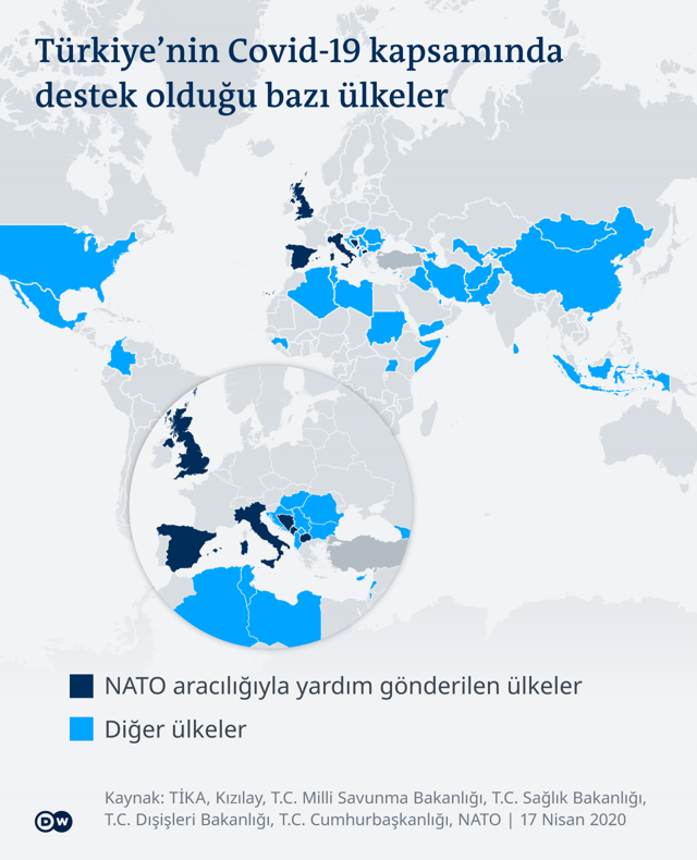 Türkiye hangi ülkeye ne gönderdi? Maske yardımı yapılan ülkelere bakın - Resim: 0