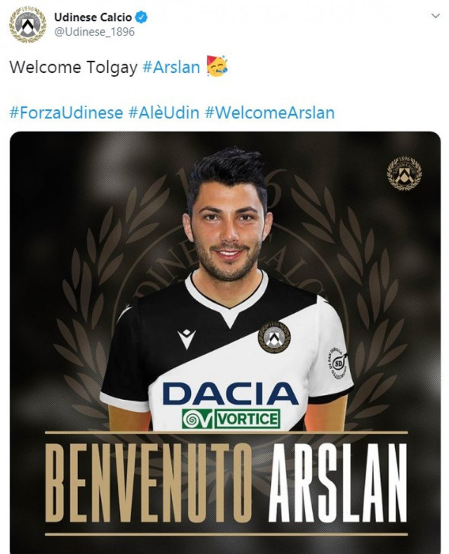 Fenerbahçe'den ayrılan Tolgay Arslan resmen Udinese'de - Resim: 0