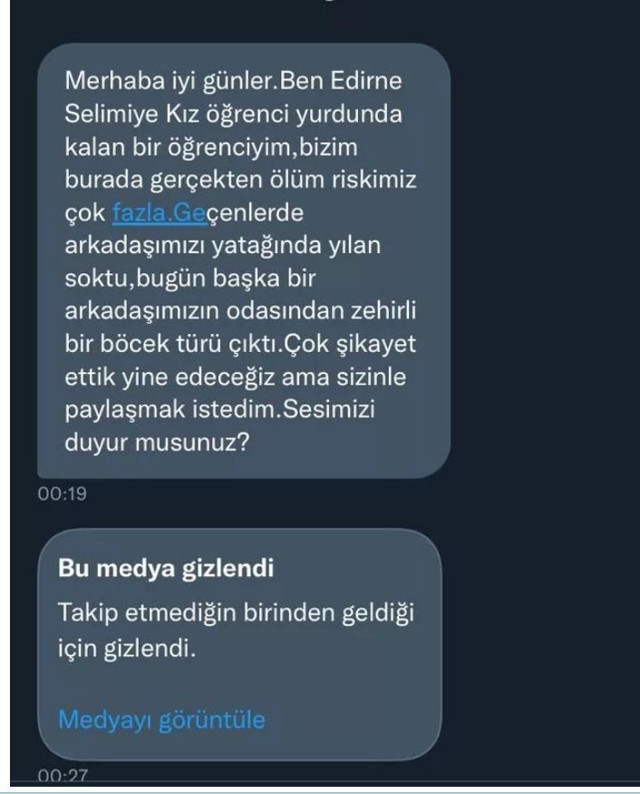 KYK kız öğrenci yurdunda şok eden görüntüler! Korkunç iddia: Böcekler, yılanlar... - Resim: 2