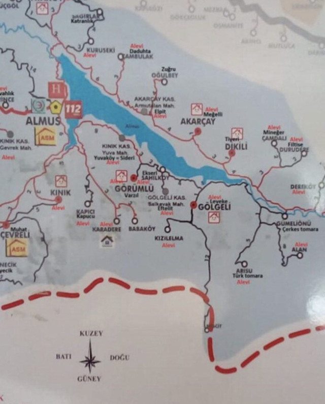 Tokat'ta Alevi köyleri haritada fişleyen doktor ortalığı karıştırdı! Soruşturma başladı - Resim: 0