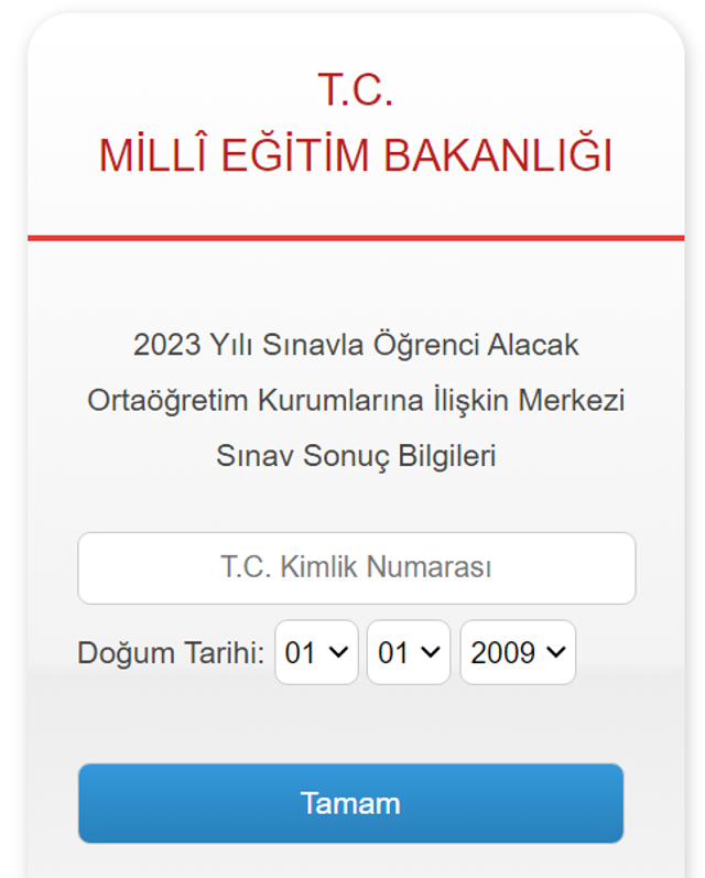 Liseleri Giriş Sınavı (LGS) sonuçları açıklandı! LGS sınav sonucu nasıl öğrenilir? - Resim: 0