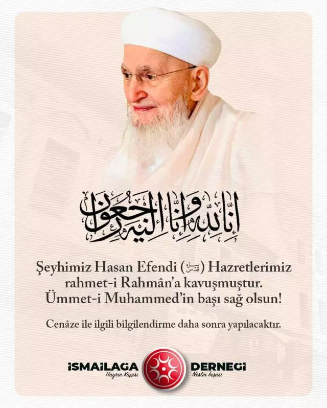 İsmailağa Cemaati'nin lideri Hasan Kılıç hayatını kaybetti - Resim: 1