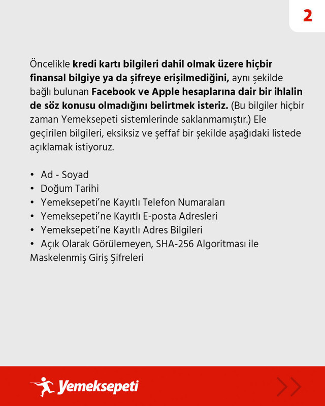 Yemeksepeti'ne siber saldırı: Önemli kullanıcı bilgileri çalındı - Resim: 1