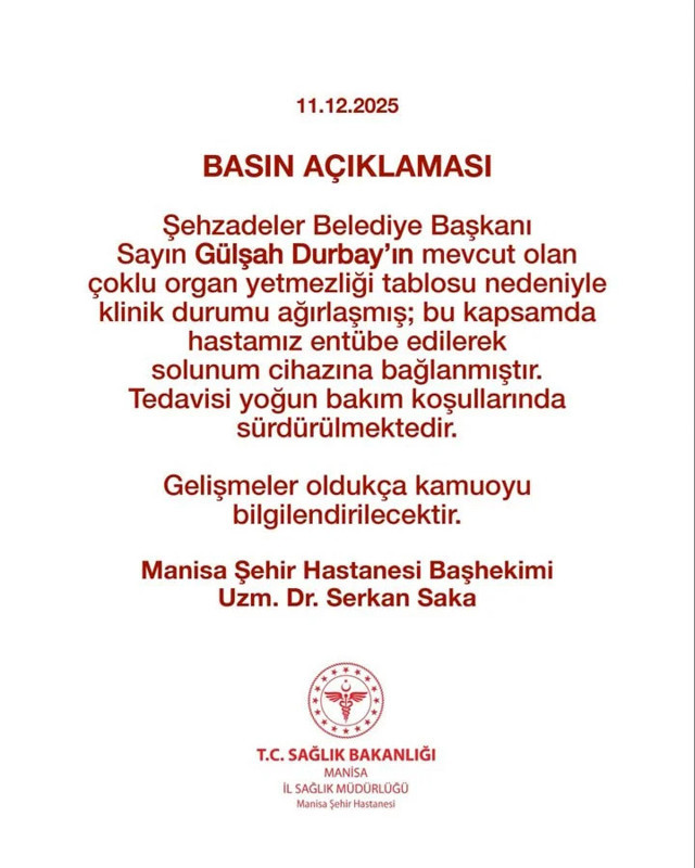 Şehzadeler Belediye Başkanı Gülşah Durbay entübe edildi - Resim: 1