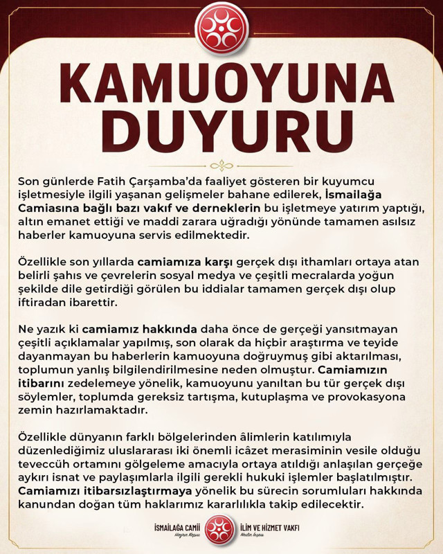 İsmailağa Cemaati 500 kg altını kaptırdı mı? Olay iddianın aslı ortaya çıktı - Resim: 1