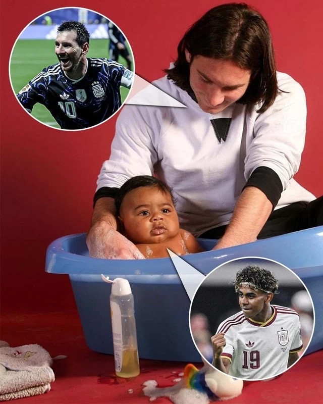 Messi'den Yamal bombası! Yamal'ın bebekliğiyle fotoğrafı çıktı, ilk kez konuştu - Resim: 1