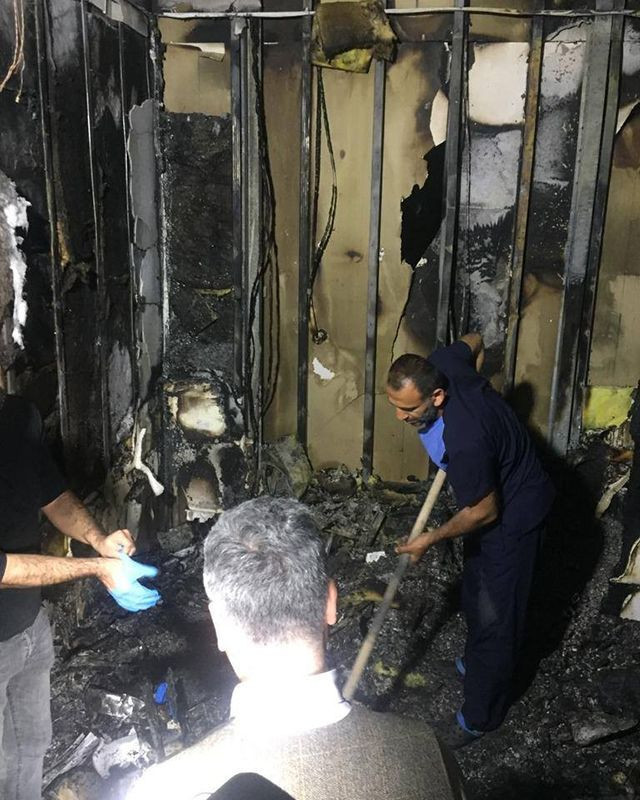 Malatya'da profesörün odasını yakan hasta yakını tutuklandı - Resim: 1