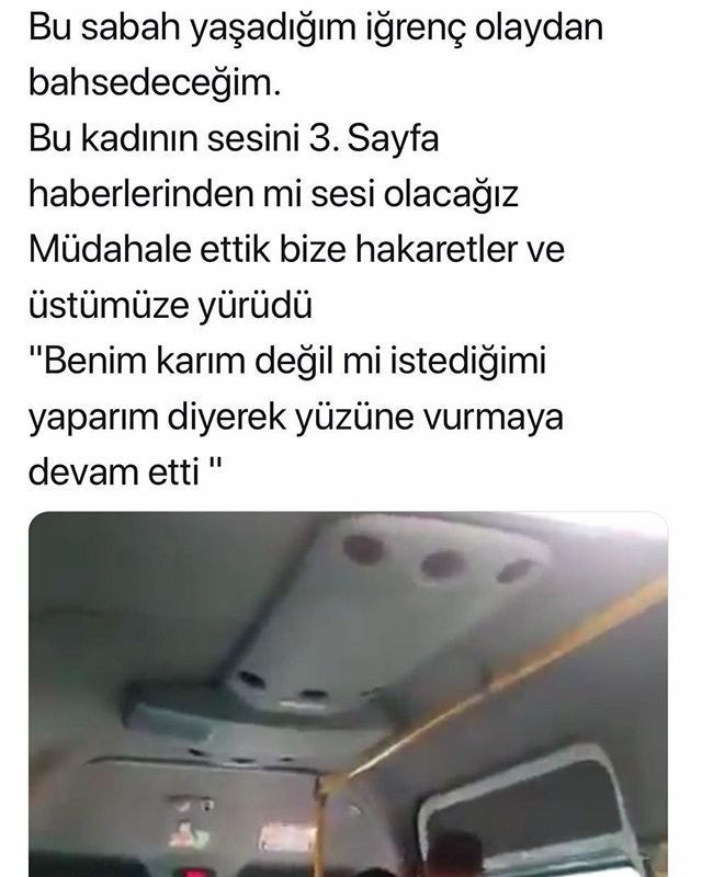 Mersin'de minibüsteki kadına şiddet kamerada - Resim: 4