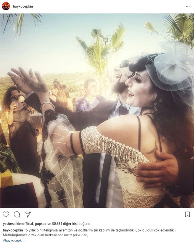 Hayko Cepkin 15 yıldır sır gibi sakladığı sevgilisi ile evlendi - Resim: 1