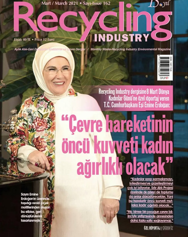 Emine Erdoğan'dan tepki: Kurumuş bir gölün hüznünü yaşamadığımızdan bol keseden plastik kullanabiliyoruz - Resim: 0