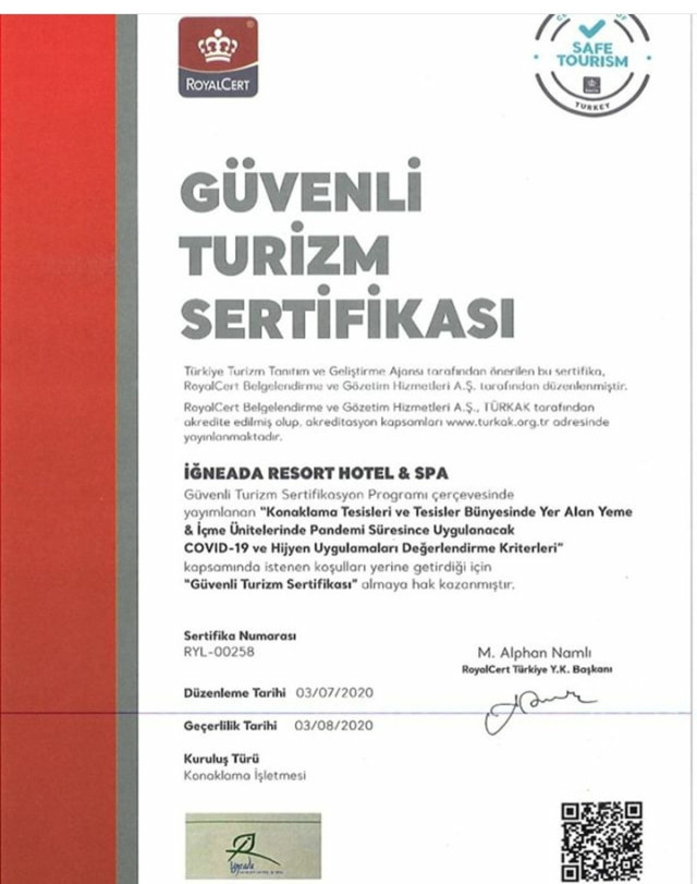 Trakyanın yıldızı İğneada'nın göz bebeği bir otel: İğneada Resort Hotel&Spa - Resim: 0